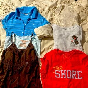 Lot of 6 American Eagle tops size Lg